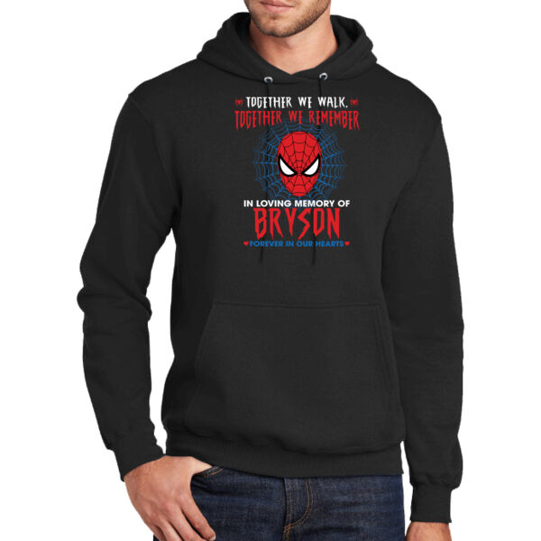 In Loving Memory of Bryson  - Tall Core Fleece Pullover Hooded Sweatshirt Thumbnail