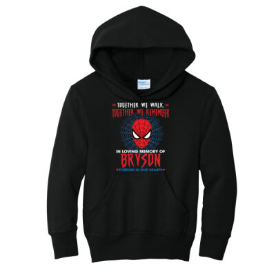In Loving Memory of Bryson  - Youth Core Fleece Pullover Hooded Sweatshirt Thumbnail